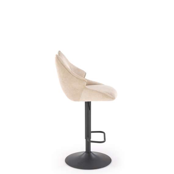 Barstol Burgos - beige - justerbar høyde