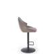 Barstol Burgos - gråbrun - justerbar høyde