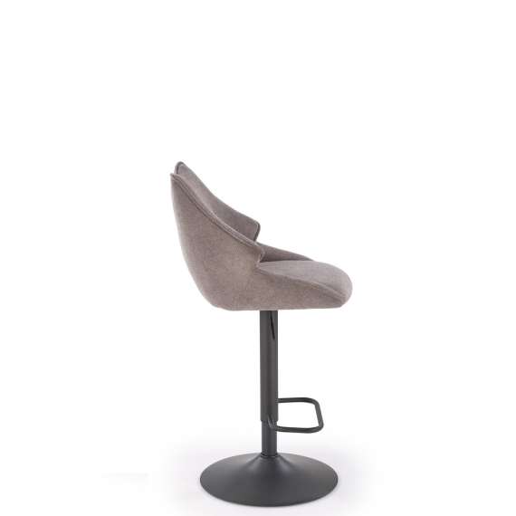 Barstol Burgos - gråbrun - justerbar høyde