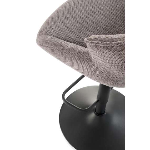 Barstol Burgos - gråbrun - justerbar høyde