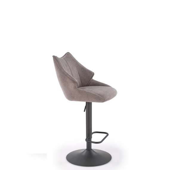 Barstol Burgos - gråbrun - justerbar høyde
