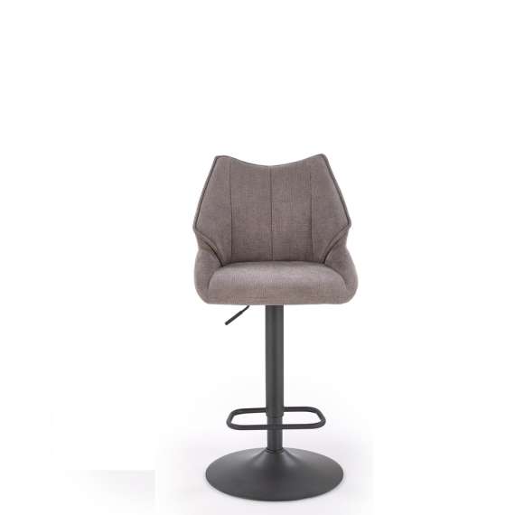 Barstol Burgos - gråbrun - justerbar høyde