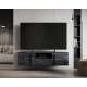 Tv-benk Larena 150x40 cm - sort betong - vegghengt