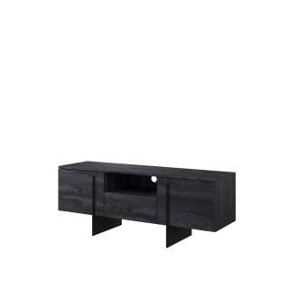 Tv-benk Larena 150x40 cm - sort betong