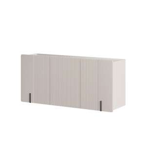 Vegghengt skjenk Malmi - 150x87 cm - cashmere - 3 dører