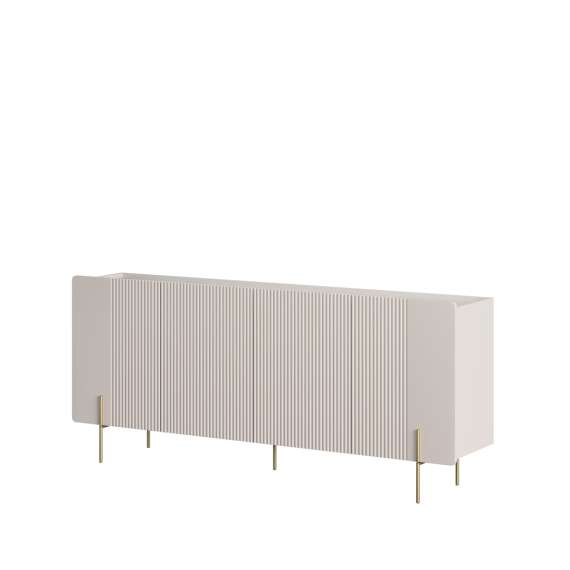 Skjenk Malmi - 200x87 cm - cashmere - 4 dører