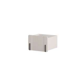 Vegghengt nattbord Malmi - 45x30 cm - cashmere - 1 skuff