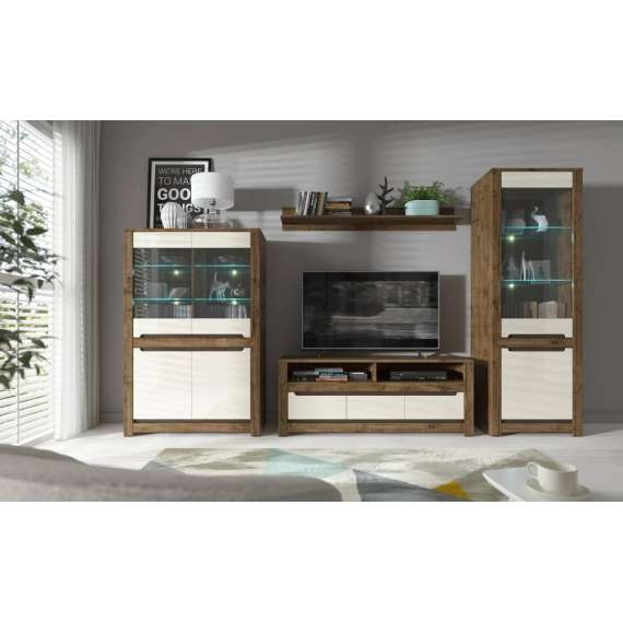 TV-Benk Ruso 149x59 cm - 3 skuffer