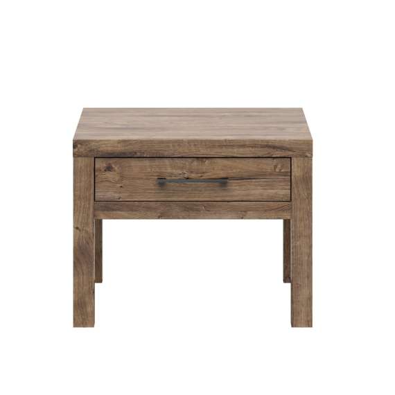 Sofabord Torin 70 cm - eik - med skuff