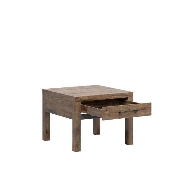 Sofabord Torin 70 cm - eik - med skuff