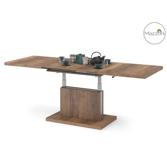 Sofabord Aston 120-200x70 cm - halifax - hev/senk