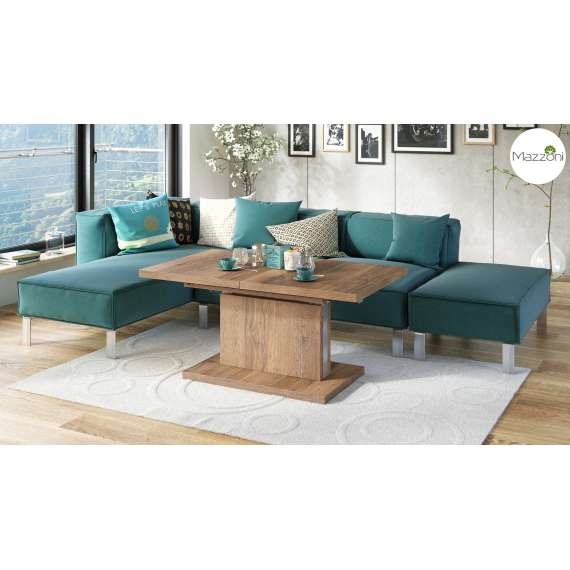 Sofabord Aston 120-200x70 cm - halifax - hev/senk