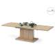 Stuebord Aston 120-200x70 cm - eik sonoma - hev/senk