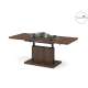 Stuebord Aston 120-200x70 cm - brun eik - hev/senk