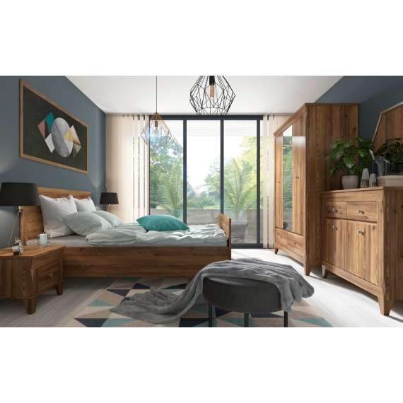 Seng Bergen 140x200 cm - eik sibiu gold