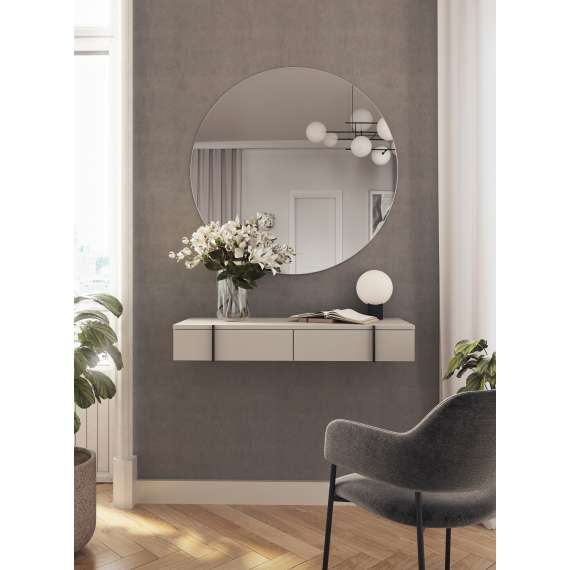 Sminkebord Larena 120 cm - cashmere matt - vegghengt