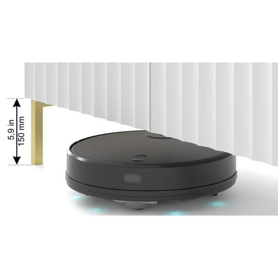 Tv-benk Wave 200 cm - 2 dører - 2 skuffer - Hvit