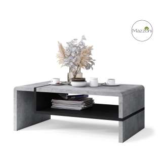 Sofabord Folk 100 cm - betong -  med hylle