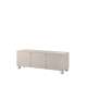Tv-benk Sonatia II 150x57 - cashmere - 3 dører