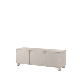 Tv-benk Sonatia II 150x57 - cashmere - 3 dører