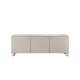 Tv-benk Sonatia II 150x57 - cashmere - 3 dører