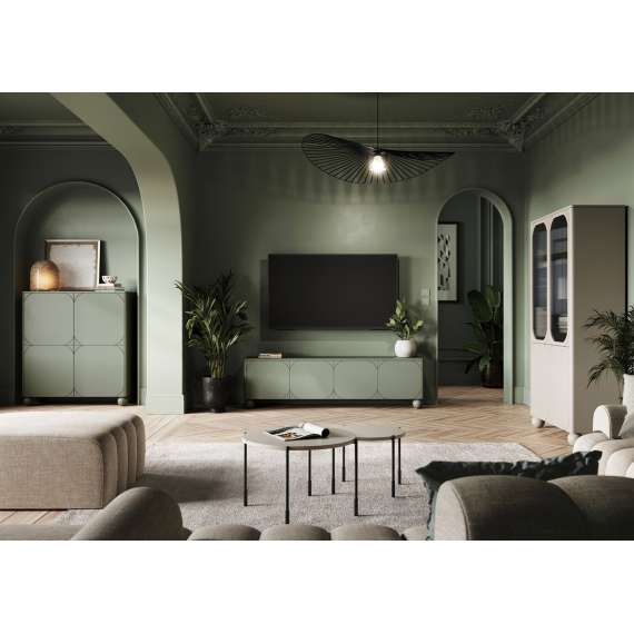 Skjenk Sonatia II 150x82 - cashmere - 3 dører