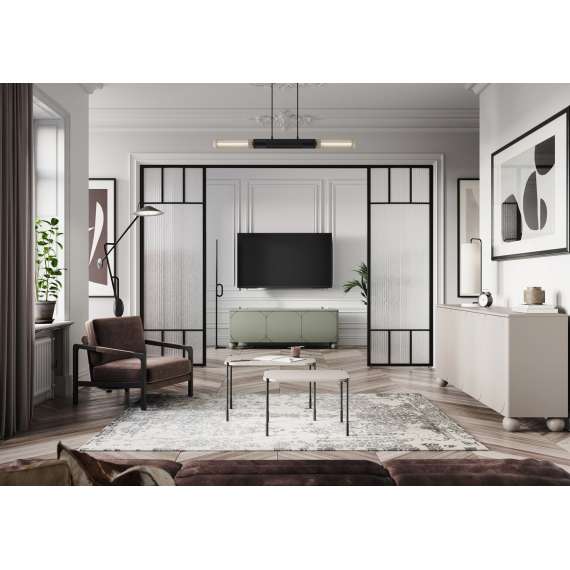 Skjenk Sonatia II 200x82 - cashmere - 4 dører