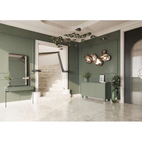 Skjenk Sonatia II 150x82 - olivengrønn - 3 dører