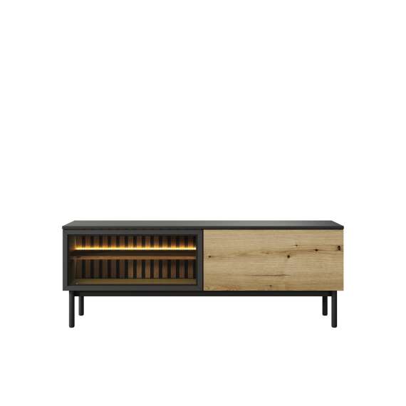 Tv-benk Lang 150x55 cm - med belysning