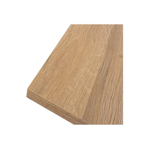 Spisebord Horton 140-180x90 - hvit - eik