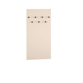 Veggpanel Sophie 68x137 cm - cashmere -  med knagger og hylle