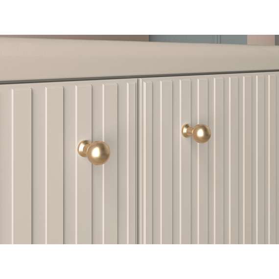 Skoskap Sophie 68x55 cm - cashmere -  med sittepute