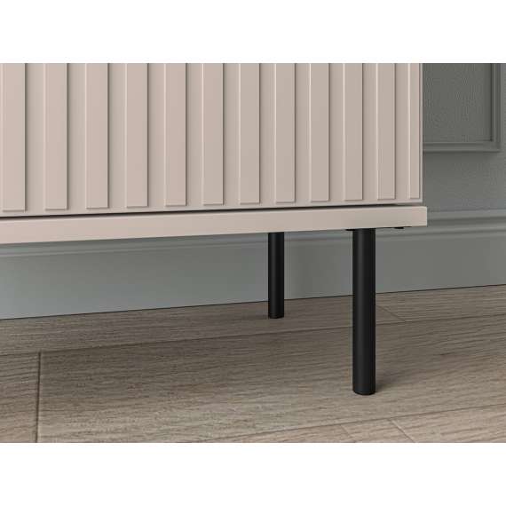 Skoskap Sophie 68x98 cm - cashmere - 2 dører - 1 skuff