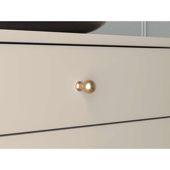 Skoskap Sophie 55x98 cm - cashmere - 2 dører - 1 skuff