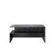 Sofabord Baros 100x60 cm - steinlook - sort matt