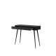 Sminkebord Lante 100x34 cm - sort - skuff