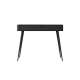 Sminkebord Lante 100x34 cm - sort - skuff