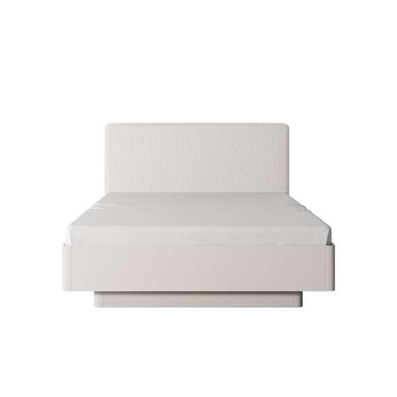 Seng Lante 160 cm - beige - med oppbevaring