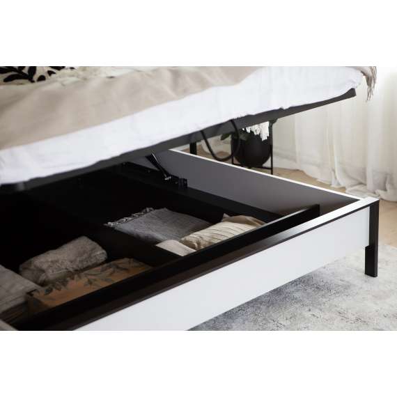 Seng Gris 160x200 - med oppbevaringsplass