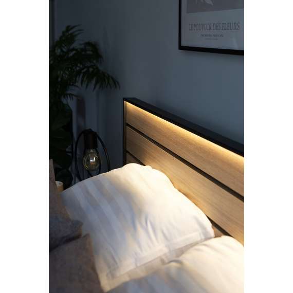 Seng Gris 160x200 - med oppbevaringsplass