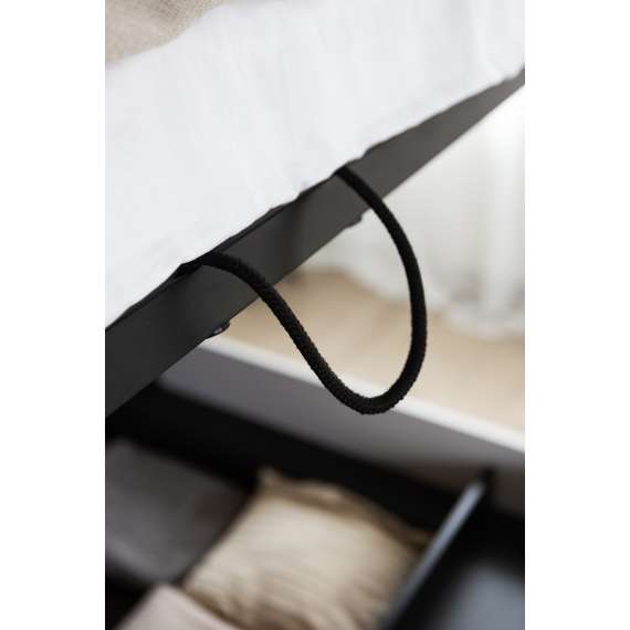 Seng Gris 180x200 - med oppbevaringsplass