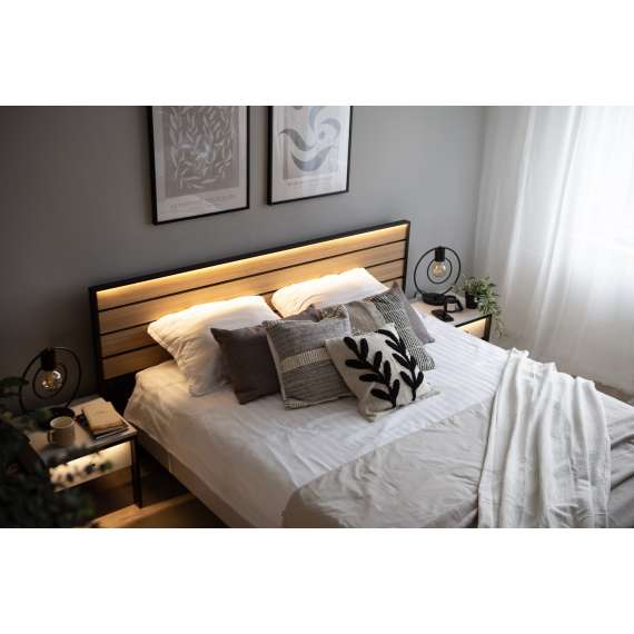 Seng Gris 180x200 - med oppbevaringsplass