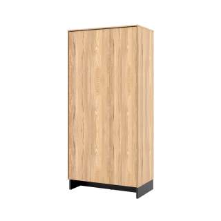 Garderobeskap Nomad 92x196 cm - ask - 2 dører