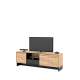 Tv-benk Nomad 163x54 cm - ask - sort