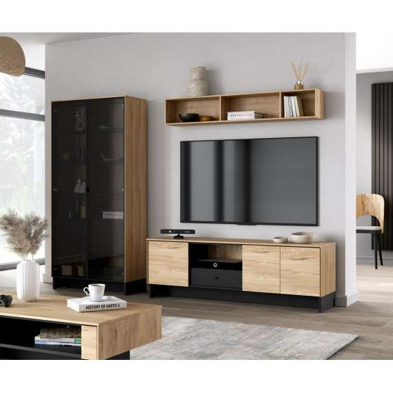 Hylle Nomad 145x24 cm - ask - vegghengt