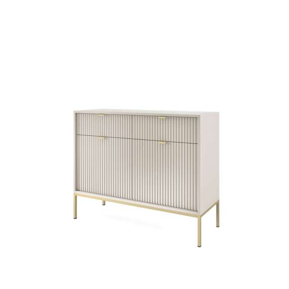 Skjenk Nova 104x83 cm - cashmere matt - spiler