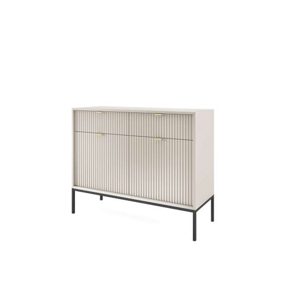 Skjenk Nova 104x83 cm - cashmere matt - spiler