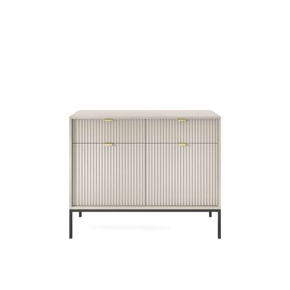 Skjenk Nova 104x83 cm - cashmere matt - spiler