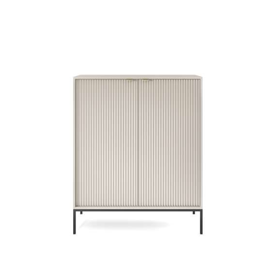 Skap Nova 104x125 cm - cashmere matt - spiler