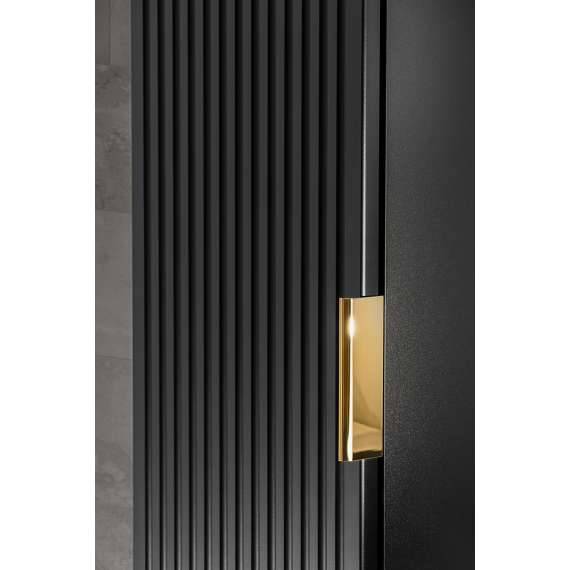 Høyskap Adel 35x140 cm - sort - 1 dør